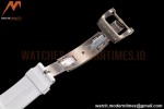 Richard Mille - RM055 Transparent SONIC Edition Skeleton Blue Dial on White Nylon Strap Clone RMUL2