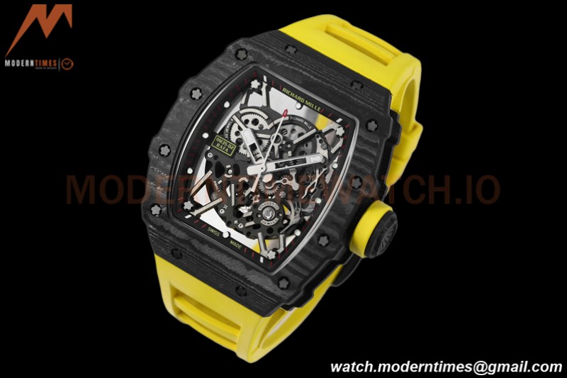 Richard Mille - RM35-02 Rafael Nadal Blk/Yelw FC/VRU BBR RMAL1