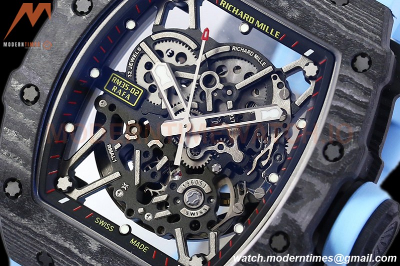 Richard Mille - RM35-02 Rafael Nadal Blk/Blue FC/VRU BBR RMAL1