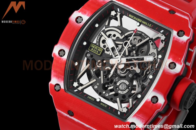 Richard Mille - RM35-02 Rafael Nadal Red/Red FC/VRU BBR RMAL1