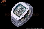 Richard Mille - RM11-03 Le Mans Classic Flyback Chrono Wht-Cer/Ru Grey/Ske KVF V5 A7750