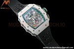Richard Mille - RM11-03 Le Mans Classic Flyback Chrono Wht-Cer/Ru Blk/Ske KVF V5 A7750