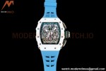 Richard Mille - RM11-03 Le Mans Classic Flyback Chrono Wht-Cer/Ru Blue/Ske KVF V5 A7750