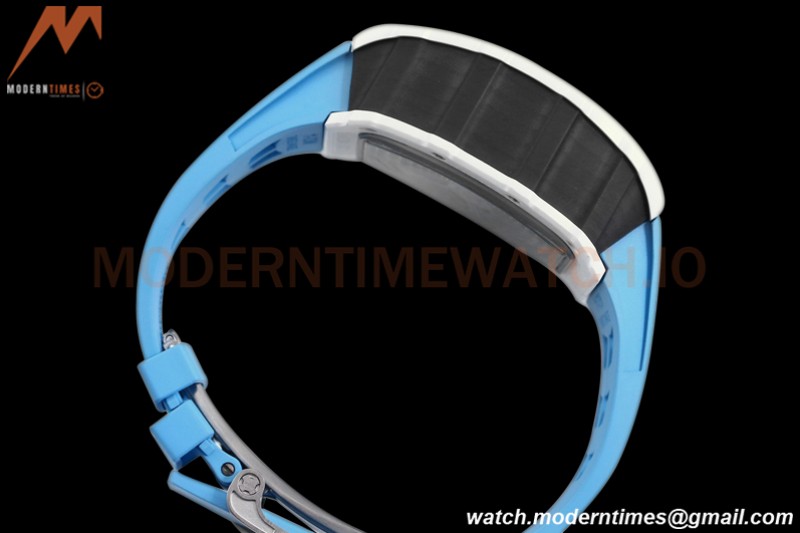 Richard Mille - RM11-03 Le Mans Classic Flyback Chrono Wht-Cer/Ru Blue/Ske KVF V5 A7750