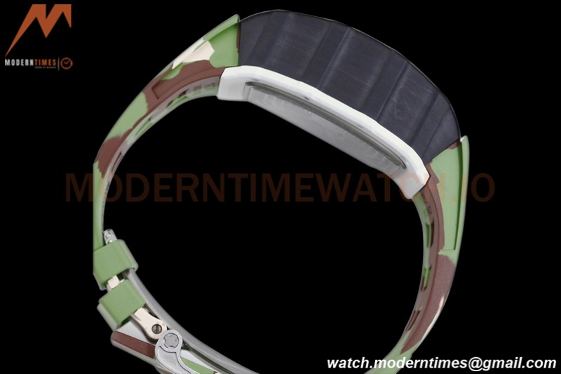 Richard Mille - RM11-03 Le Mans Classic Flyback Chrono Wht-Cer/Ru Camou/Ske KVF V5 A7750