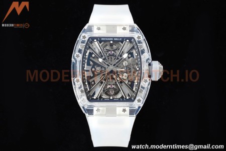 Richard Mille - RM012-01 Tourbillon Sapphire FC/RU Transparent Skeleton RMF Tourb