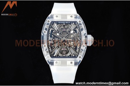 Richard Mille - RM012-01 Tourbillon Sapphire FC/RU Transparent Skeleton RMF Tourb