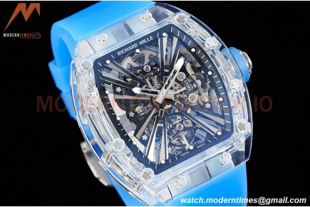 Richard Mille - RM012-01 Tourbillon Sapphire FC/RU Blue Skeleton RMF Tourb