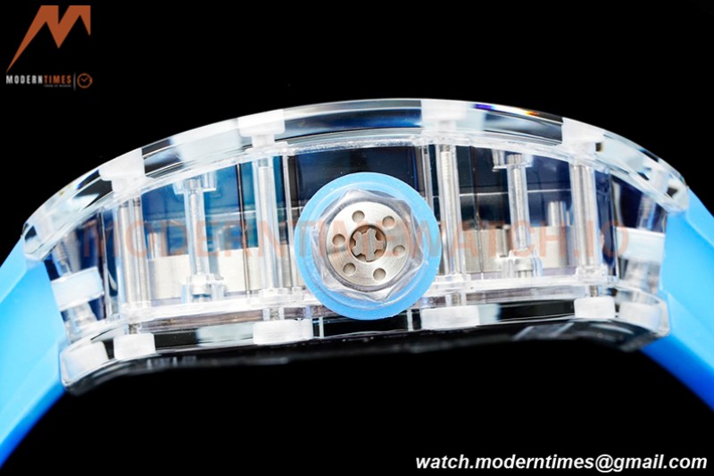 Richard Mille - RM012-01 Tourbillon Sapphire FC/RU Blue Skeleton RMF Tourb