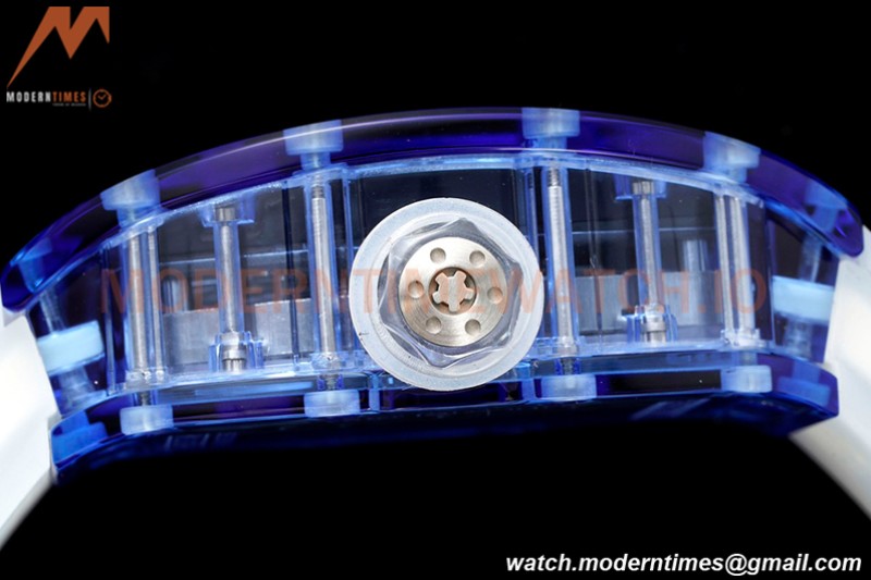 Richard Mille - RM012-01 Tourbillon Blue Sapphire FC/RU Transparent Skeleton RMF Tourb