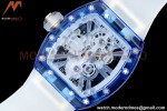 Richard Mille - RM012-01 Tourbillon Blue Sapphire FC/RU Transparent Skeleton RMF Tourb
