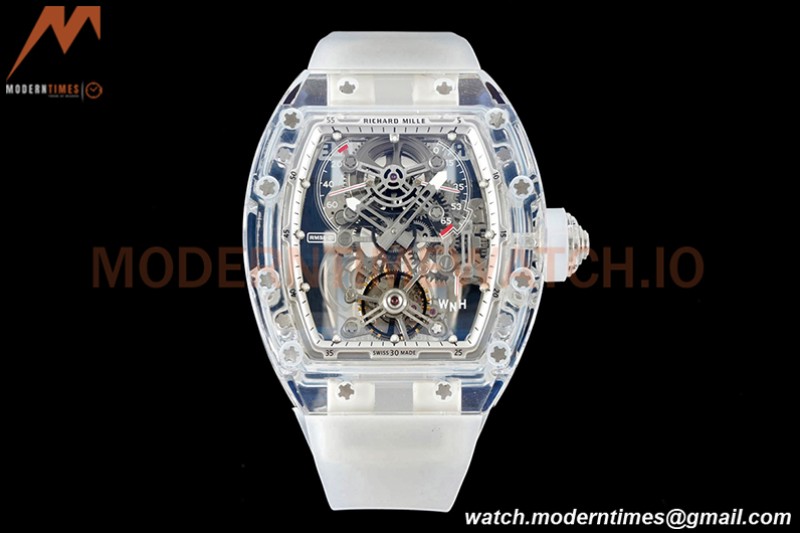 Richard Mille - RM056-01 Tourbillon Sapphire RU Transparent Skeleton RMF Tourb