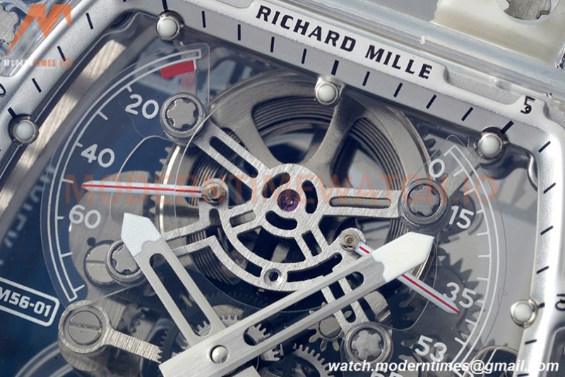 Richard Mille - RM056-01 Tourbillon Sapphire RU Transparent Skeleton RMF Tourb