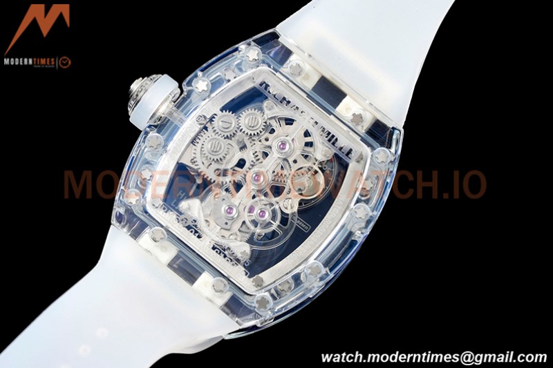 Richard Mille - RM056-01 Tourbillon Sapphire RU Transparent Black Skeleton RMF Tourb