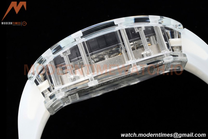 Richard Mille - RM056-01 Tourbillon Sapphire RU Transparent Black Skeleton RMF Tourb