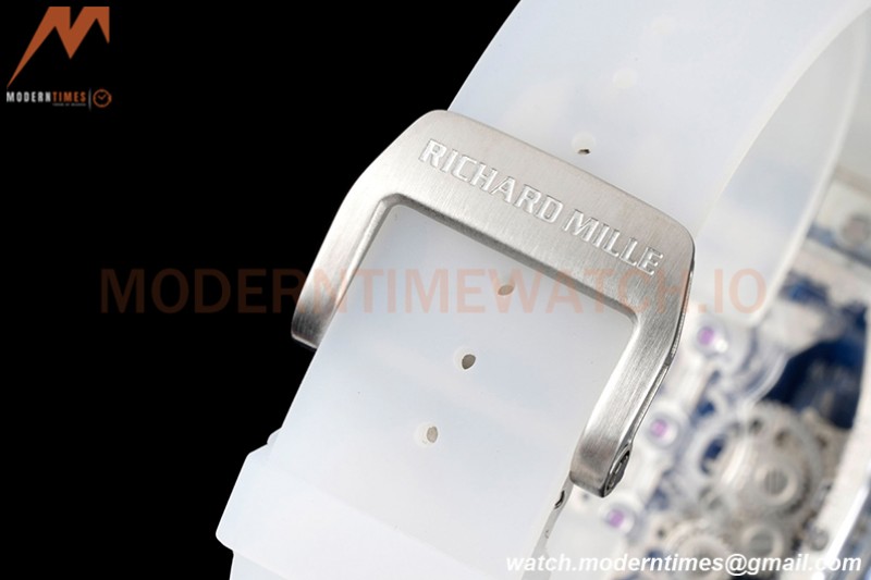 Richard Mille - RM056-01 Tourbillon Sapphire RU Transparent Black Skeleton RMF Tourb