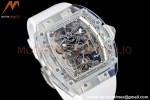 Richard Mille - RM056-01 Tourbillon Sapphire RU Transparent White Skeleton RMF Tourb