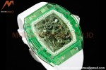Richard Mille - RM056-01 Tourbillon Sapphire RU Transparent Green Skeleton RMF Tourb