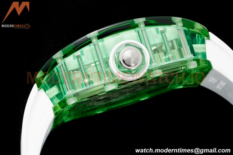 Richard Mille - RM056-01 Tourbillon Sapphire RU Transparent Green Skeleton RMF Tourb