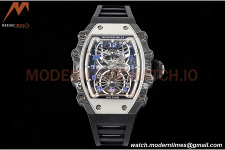 Richard Mille - RM021-01 Tourbillon CF/RU Black Skeleton RMF Tourb