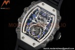Richard Mille - RM021-01 Tourbillon CF/RU Black Skeleton RMF Tourb