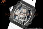 Richard Mille - RM021-01 Tourbillon CF/RU/Wht Black Skeleton RMF Tourb