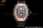 Richard Mille - RM021-01 Tourbillon CF/RU/RG Black Skeleton RMF Tourb