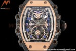 Richard Mille - RM021-01 Tourbillon CF/RU/RG Black Skeleton RMF Tourb