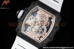 Richard Mille - RM021-01 Tourbillon CF/RU/RG White Skeleton RMF Tourb