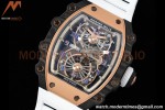 Richard Mille - RM021-01 Tourbillon CF/RU/RG White Skeleton RMF Tourb