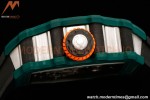 Richard Mille - RM021-02 Tourbillon CF/RU Green Black Skeleton RMF Tourb