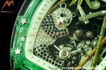 Richard Mille - RM026-01 Tourbillon Crystal Green Transparent Skeleton RMF Tourb