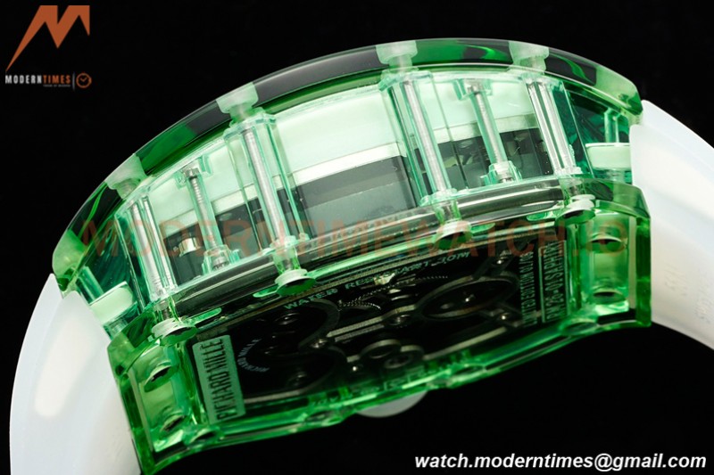 Richard Mille - RM026-01 Tourbillon Crystal Green Transparent Skeleton RMF Tourb