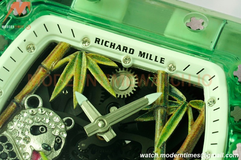 Richard Mille - RM026-01 Tourbillon Crystal Green Transparent Skeleton RMF Tourb