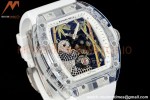 Richard Mille - RM026-01 Tourbillon Crystal Transparent Skeleton White RMF Tourb