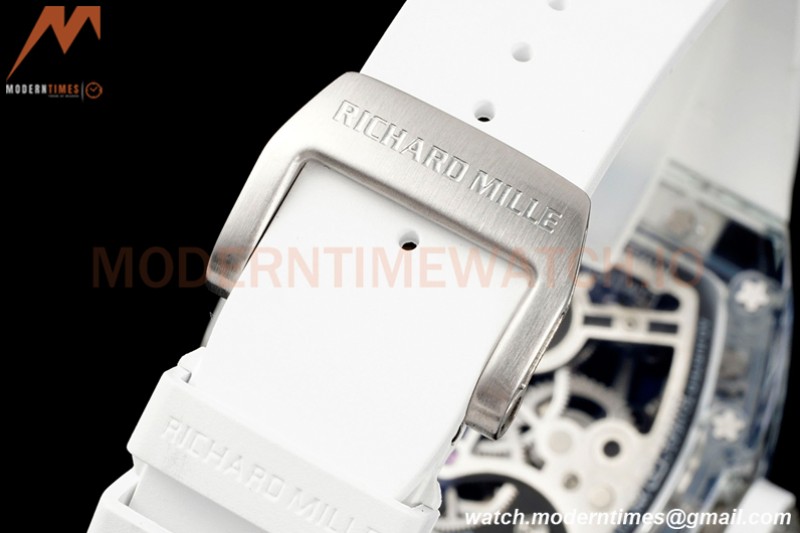 Richard Mille - RM026-01 Tourbillon Crystal Transparent Skeleton White RMF Tourb