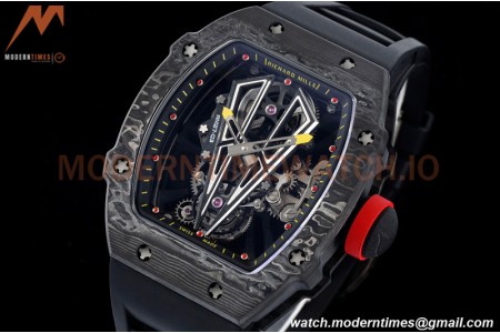 Richard Mille - RM027-03 Tourbillon Rafael Nadal NTPT/RU/Blk Skeleton RMF Tourb