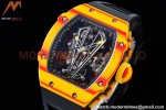 Richard Mille - RM027-03 Tourbillon Rafael Nadal NTPT/RU/Yelw Skeleton RMF Tourb