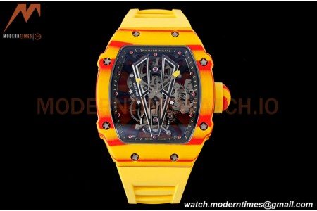 Richard Mille - RM027-03 Tourbillon Rafael Nadal NTPT/RU Skeleton Yellow RMF Tourb