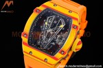 Richard Mille - RM027-03 Tourbillon Rafael Nadal NTPT/RU/Yelw Skeleton Orange RMF Tourb