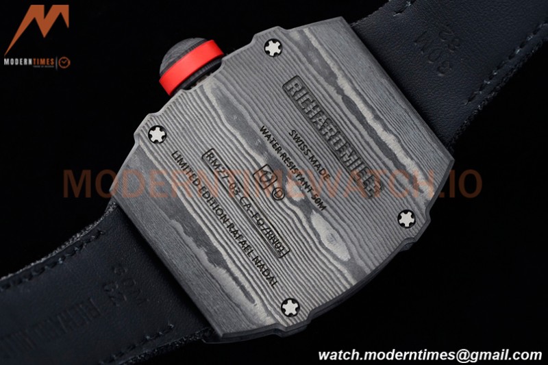 Richard Mille - RM027-03 Tourbillon Rafael Nadal NTPT/NY/Blk Skeleton RMF Tourb