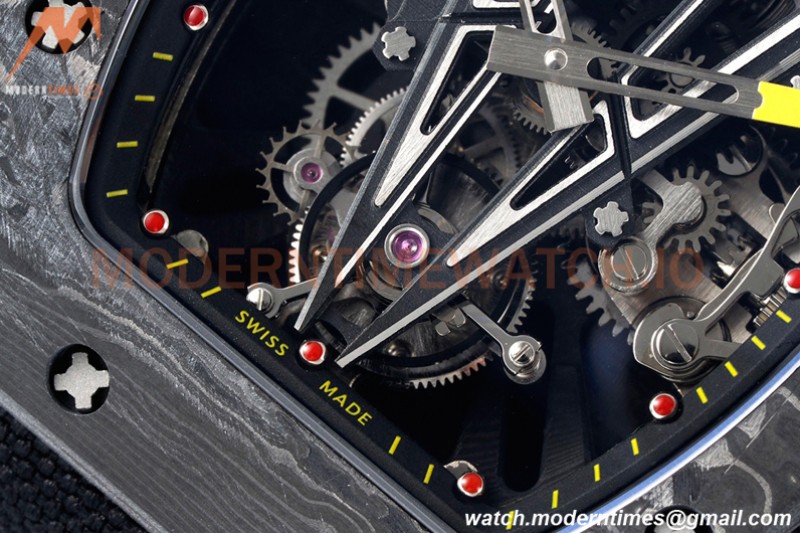 Richard Mille - RM027-03 Tourbillon Rafael Nadal NTPT/NY/Blk Skeleton RMF Tourb