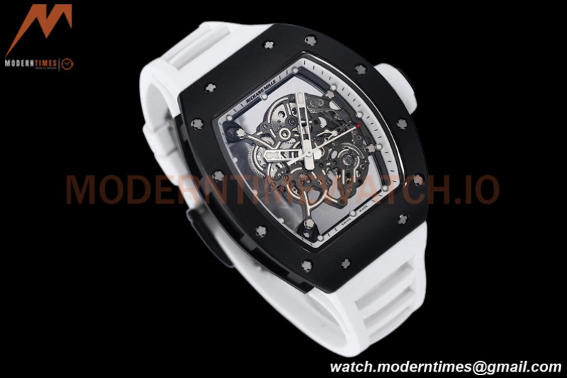 Richard Mille - RM055 Bubba Watson Black CER/RU White Skeleton BBRF RMUL2