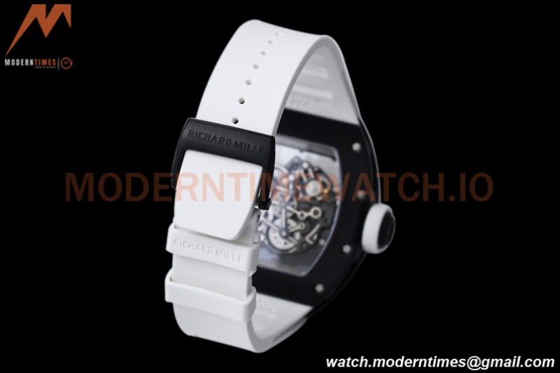 Richard Mille - RM055 Bubba Watson Black CER/RU White Skeleton BBRF RMUL2