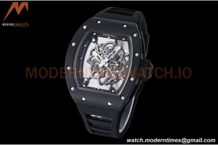 Richard Mille - RM055 Bubba Watson Black CER/RU Black Skeleton BBRF RMUL2