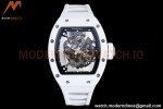 Richard Mille - RM055 Bubba Watson White CER/RU Wht/Blk Skeleton BBRF RMUL2