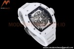 Richard Mille - RM055 Bubba Watson White CER/RU Wht/Blk Skeleton BBRF RMUL2