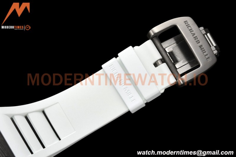 Richard Mille - RM055 Yas Marina Circuit White NTPT/RU Blue Rehaut Skeleton APSF V2 RMUL2