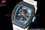 Richard Mille - RM055 Yas Marina Circuit White NTPT/RU Blue Rehaut Skeleton APSF V2 RMUL2