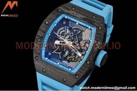 Richard Mille - RM055 Yas Marina Circuit Blue NTPT/RU Blue Rehaut Skeleton APSF V2 RMUL2